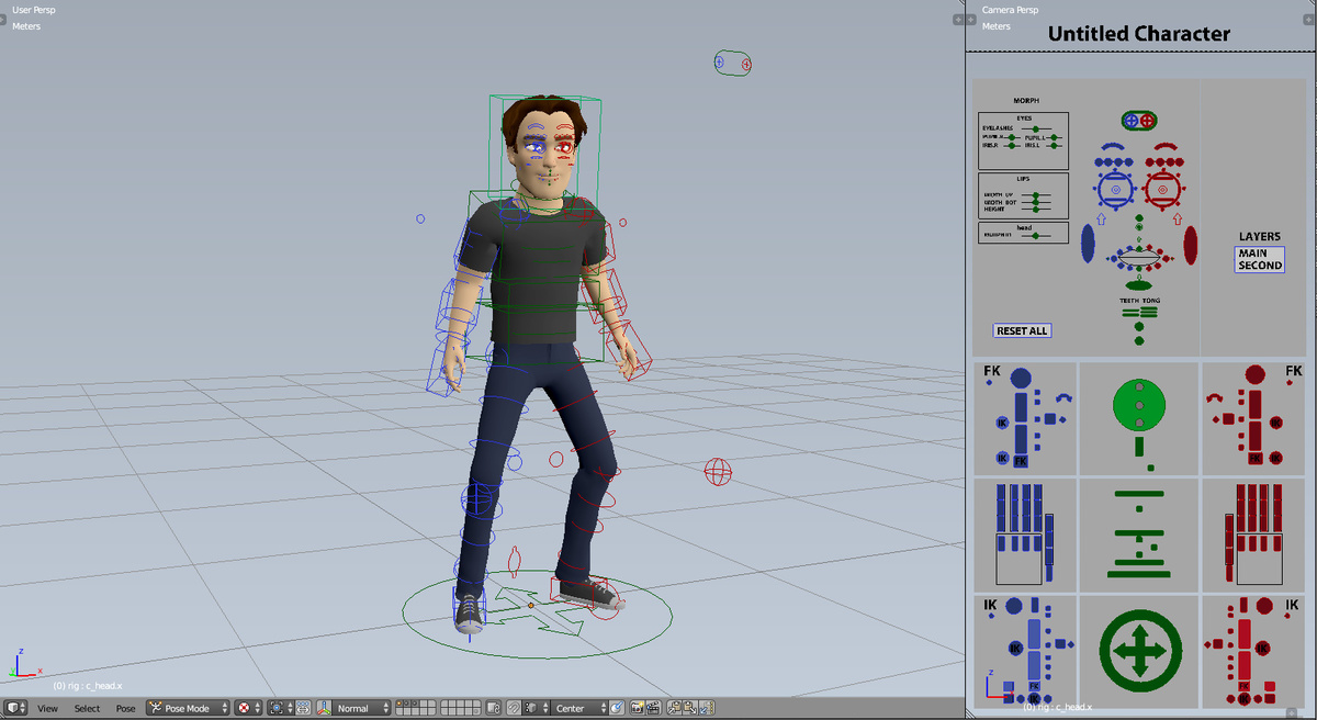 Auto-Rig Pro v3.75.55 for Blender Smart character binding plug -in