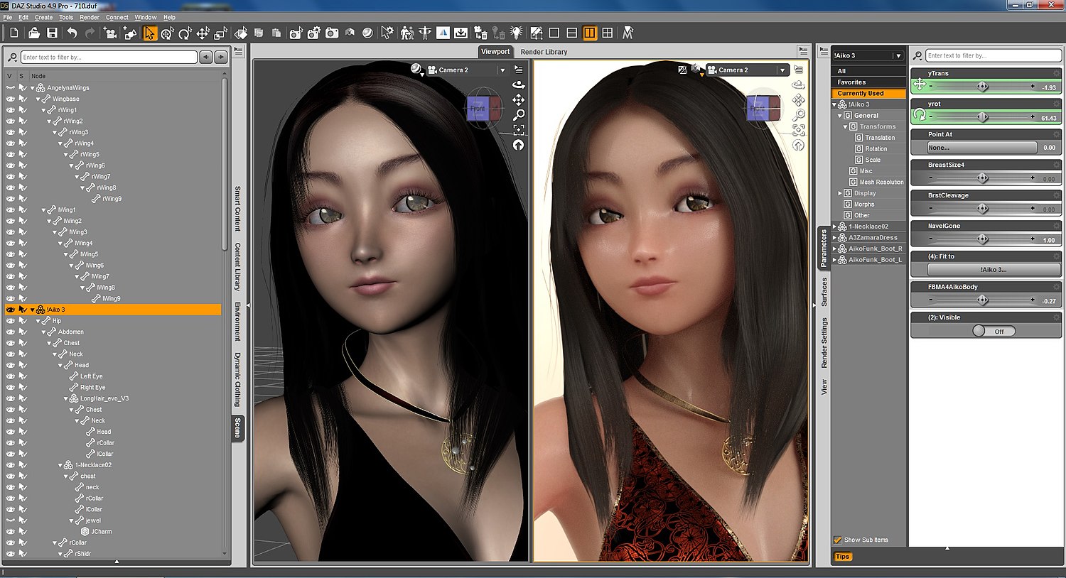 DAZ Studio Pro Edition v4.24.0.3 3D 造型设计软件