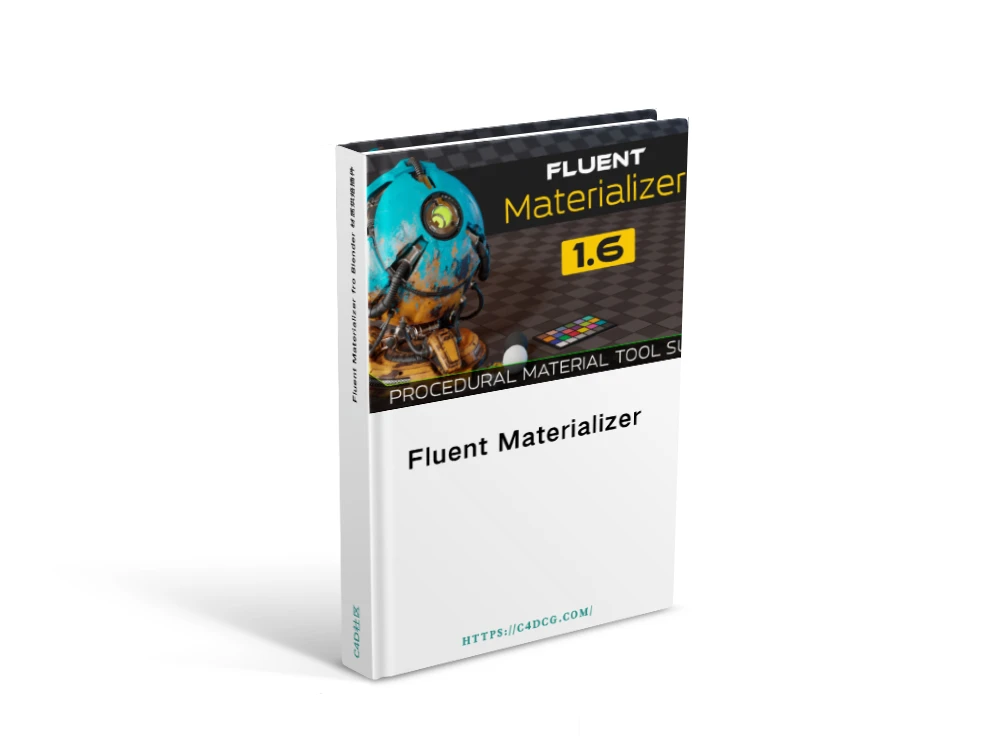 Fluent Materializer v1.9.3 fro Blender 材质烘焙插件