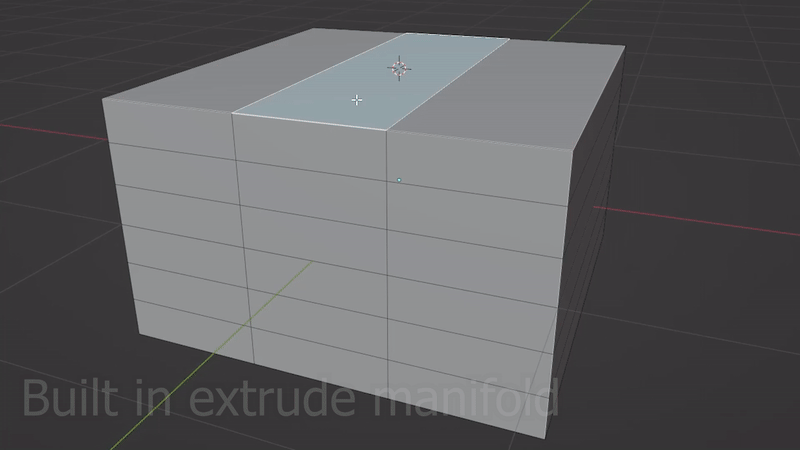 Inward Extrude V1.0.3 fro Blender 模型内挤出插件
