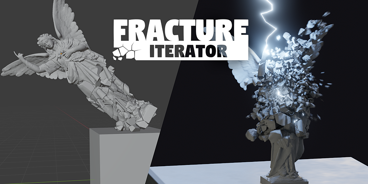 Fracture Iterator v1.7.0 fro Blender 破碎插件