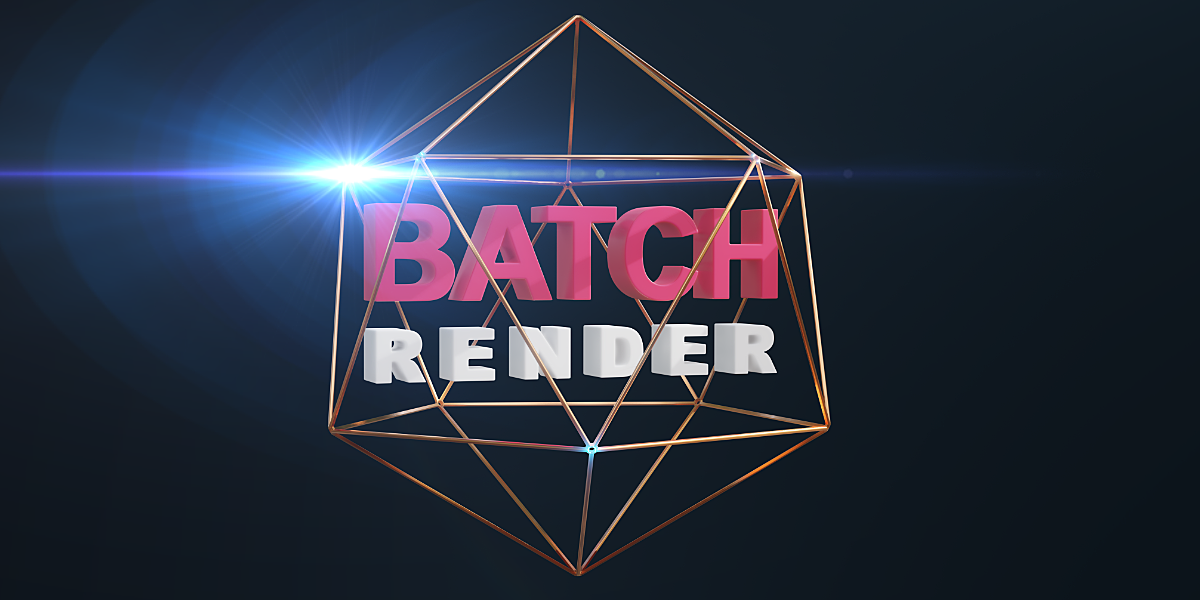 Batch Render Creator V3.0.0 fro Blender 队列批量渲染插件