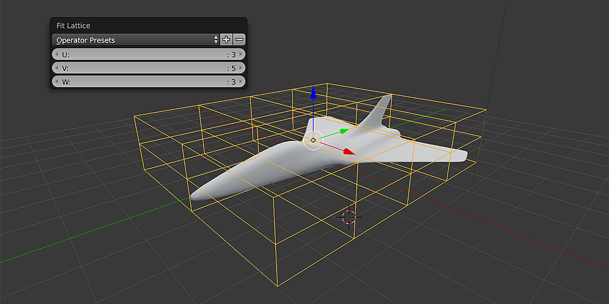 Fit Lattice V1.8.0 fro Blender晶格变形网格插件