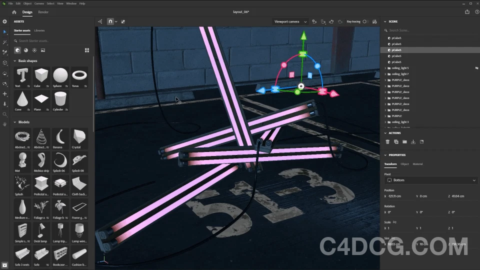 Adobe Substance 3D Stager v3.1.2 3D free Download