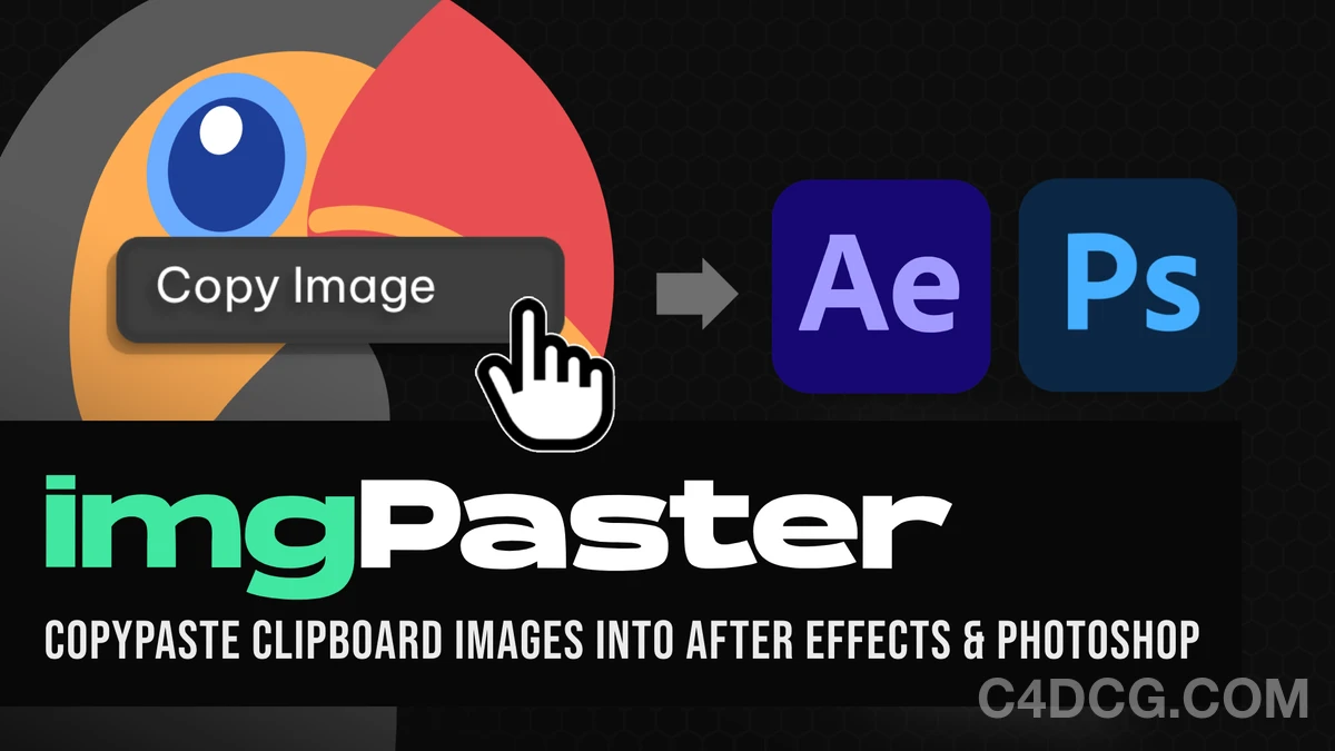 imgPaster V1.0 Fro AE/PS 跨平台图片复制粘贴插件