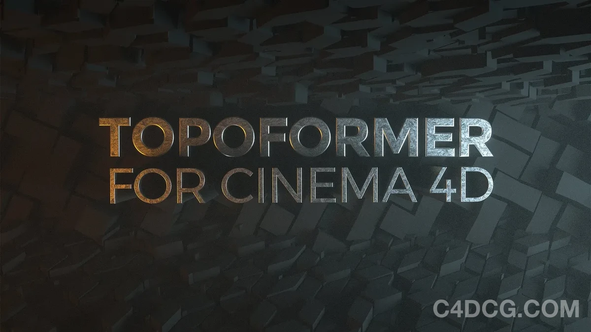 Topology Deformer 2.0 for Cinema 4D R15-2025 拓扑变形器插件半中文