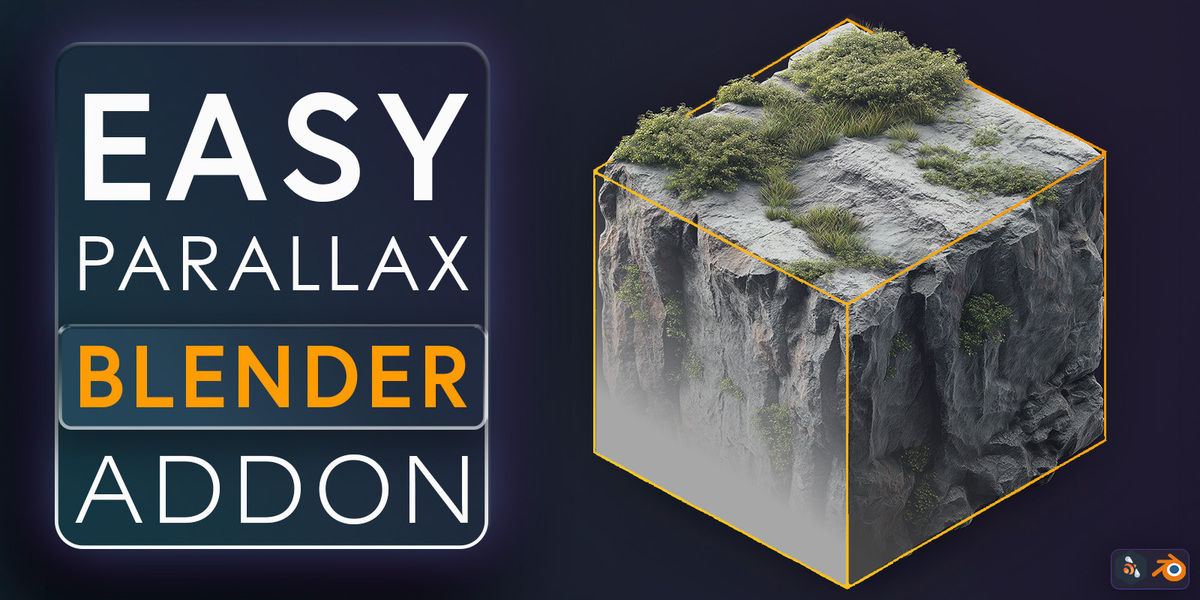 Easy Parallax V1.0.0 fro Blender 视差贴图生成插件