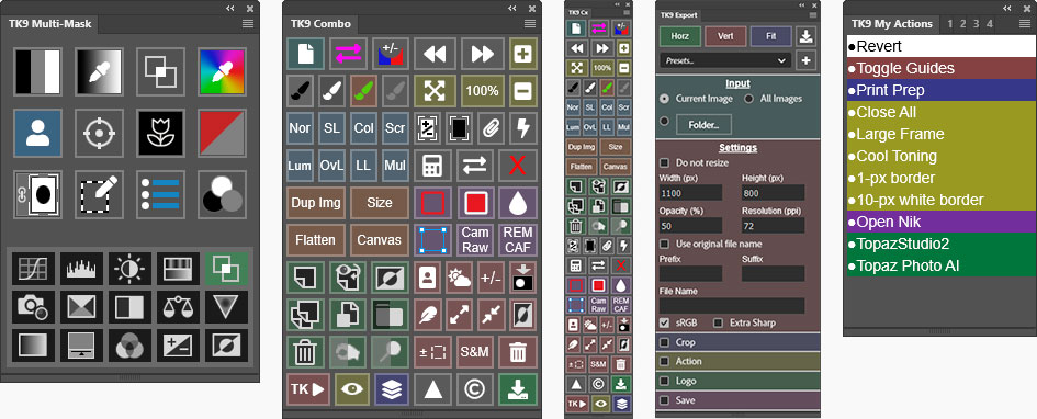 Tony Kuyper 9 V3.0.0 fro Photoshop 亮度蒙版插件