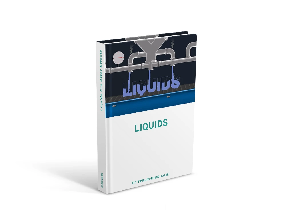 Liquids v1.0.0 Fro After Effects MG动画填充流体插件