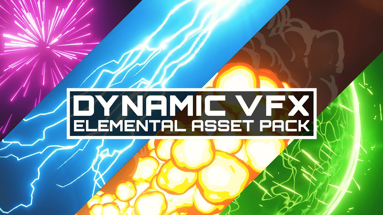 Dynamic VFX Pack 2.1 fro blender 元素资产包