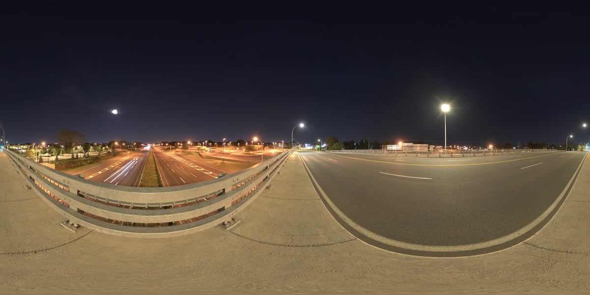 HDR 夜景场景街道 (4)