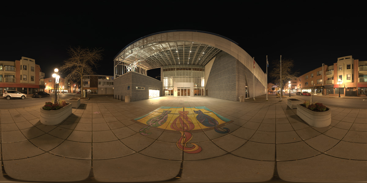 HDR 夜景场景街道 (6)