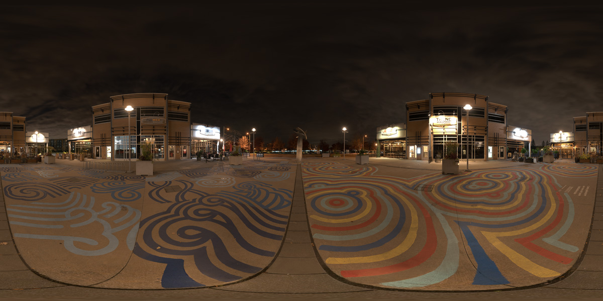 HDR 夜景场景街道 (8)