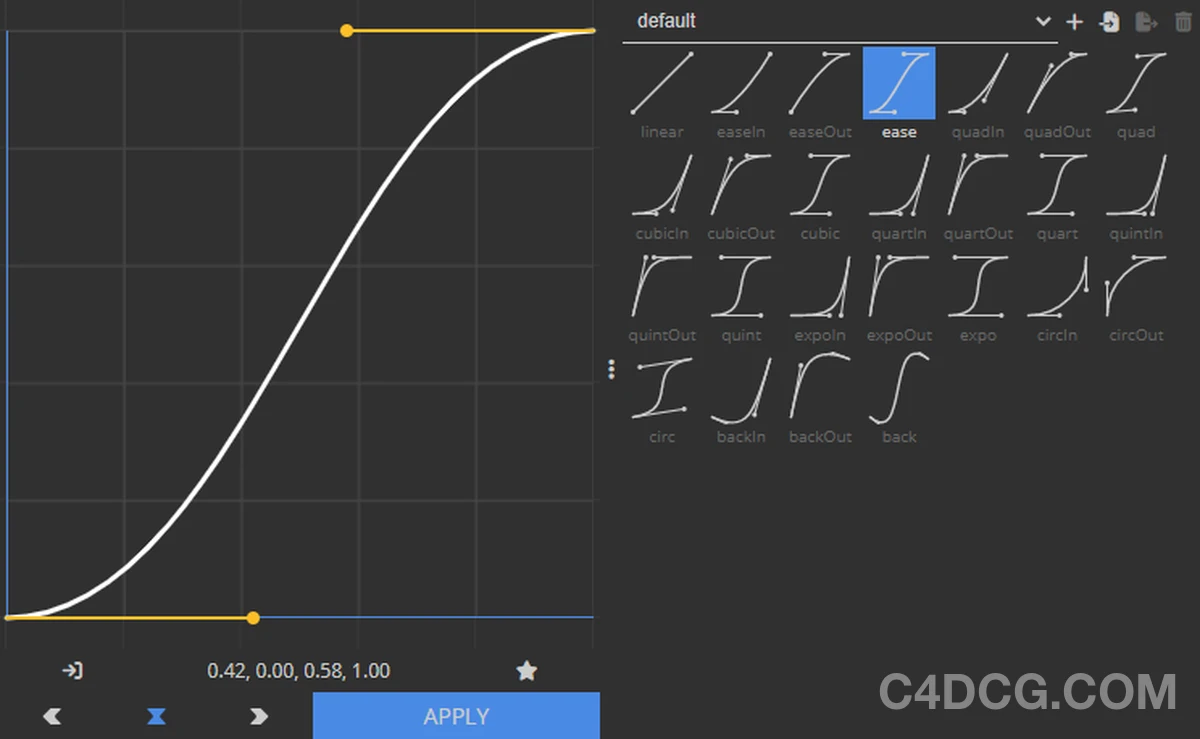 Flow v1.5.0 Fro After Effects 关键帧曲线缓入缓出预设脚本
