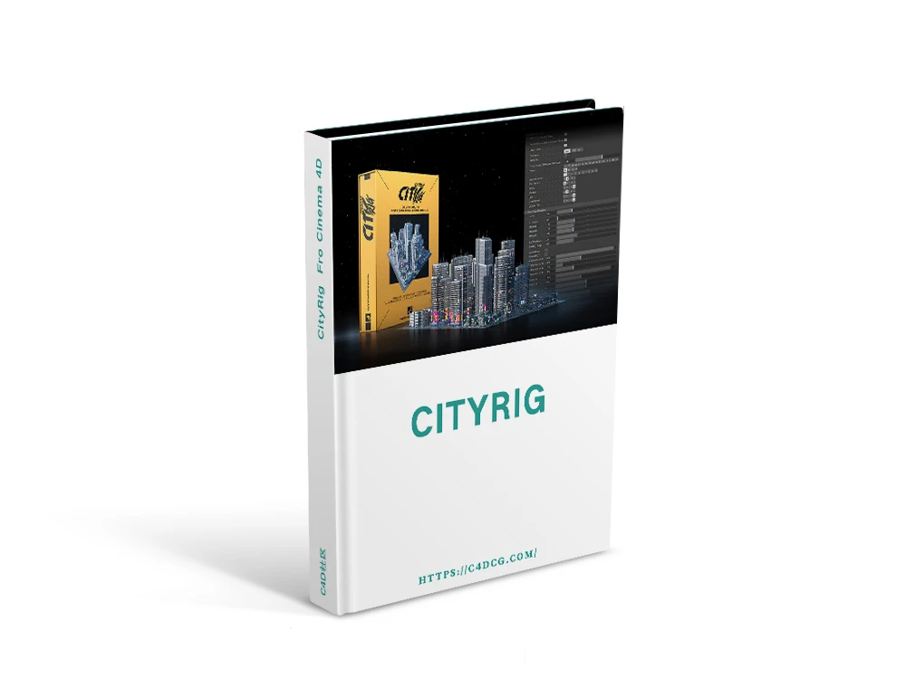 CityRig 1.9 Fro Cinema 4D 城市建筑程序化生成器