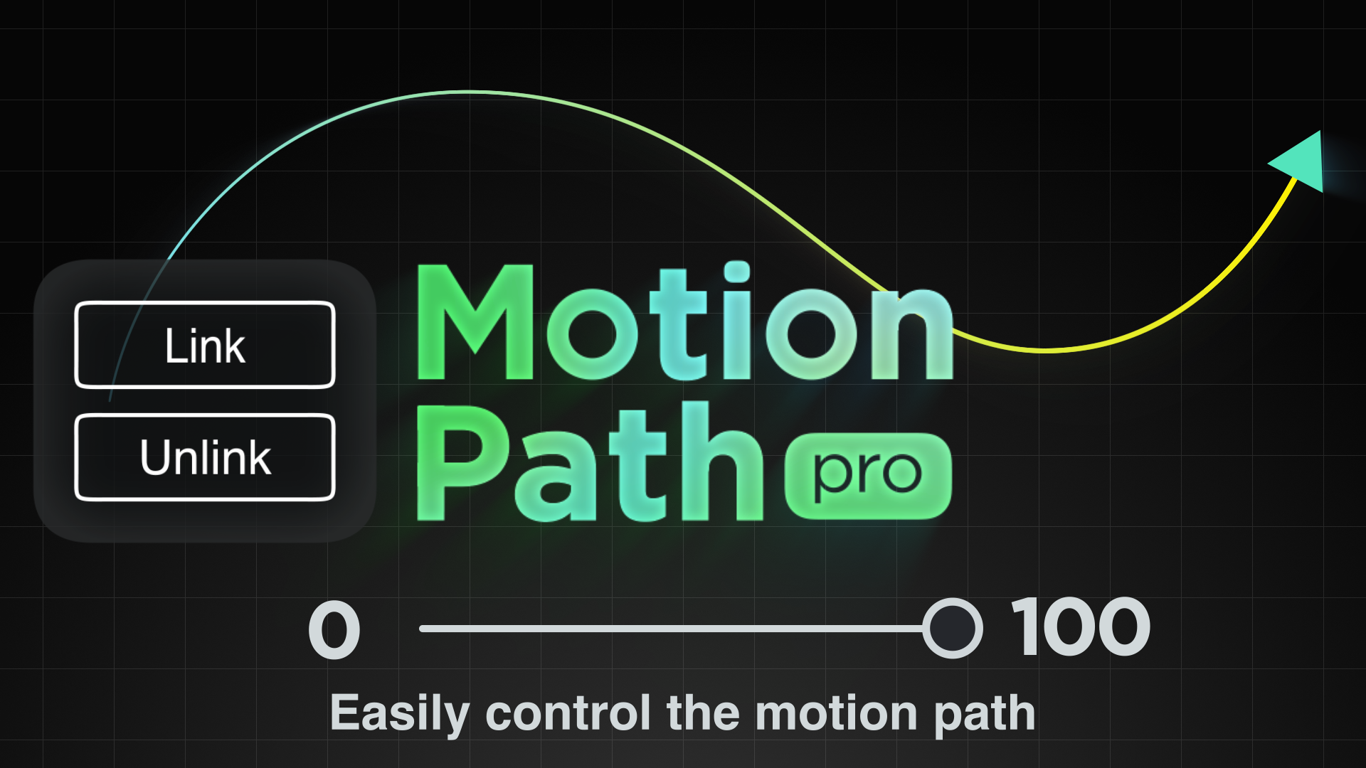 Motion Path Pro V1.3 fro After Effects路径链接图层跟随动画脚本