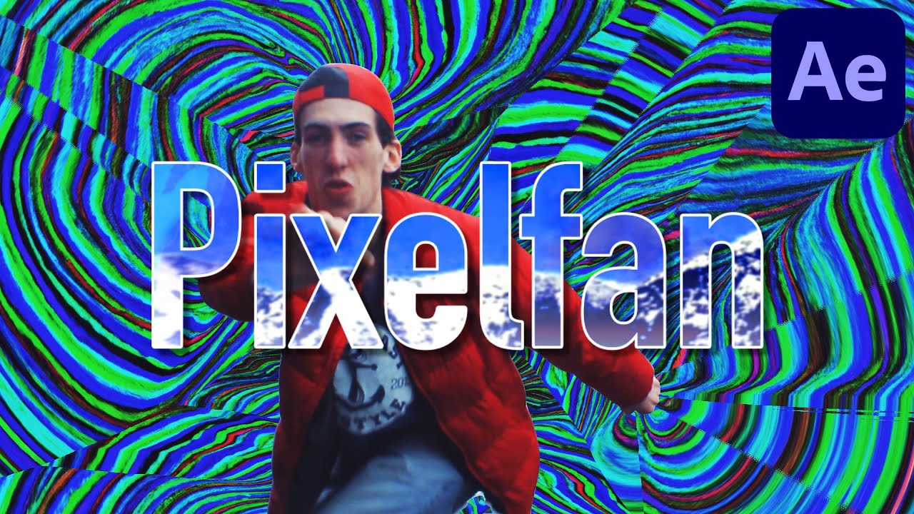 Pixelfan V1.2.0 for After Effects 图层扭曲像素插件