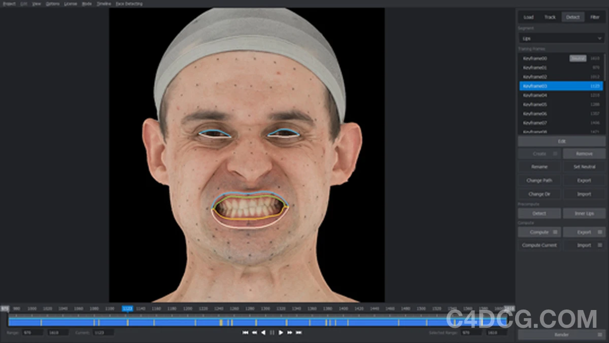 R3ds Track 2023.7.1 3D 面部动作捕捉软件