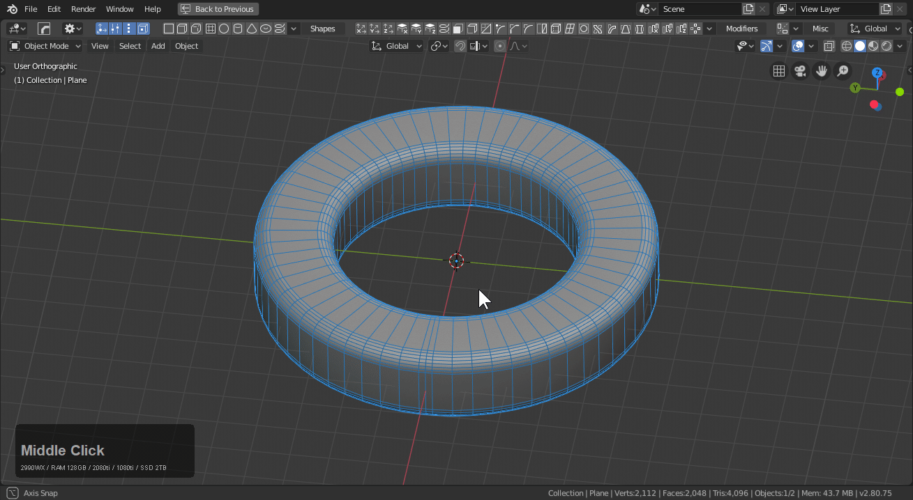 HardOps v0.9.88.7 fro Blender 硬表面建模插件