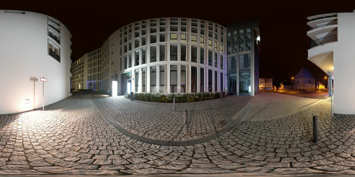 夜景下的建筑 HDR 贴图 23-12-03 (1)
