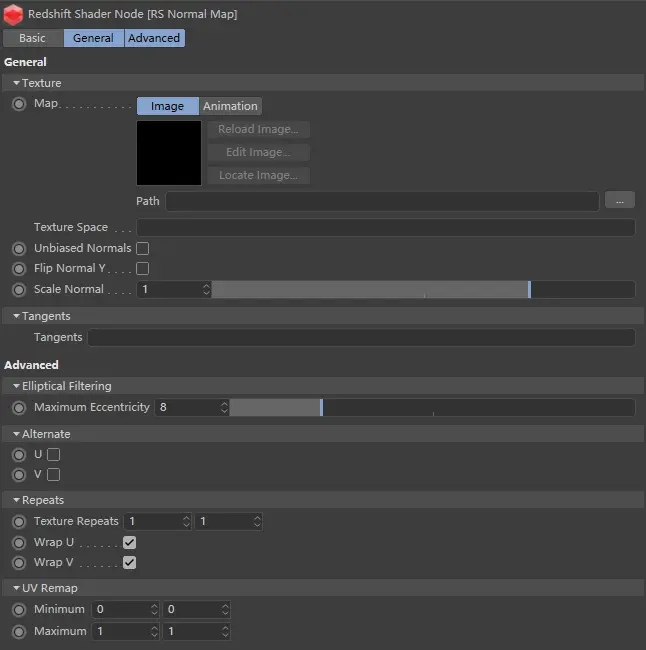 Redshift 设置：贴图节点