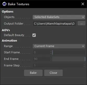 Redshift 设置:对象烘培/环境/天空/代理/体积