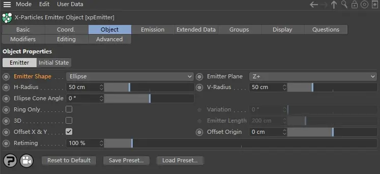 20231228134203721 X-particles 使用文档:Emitter Object