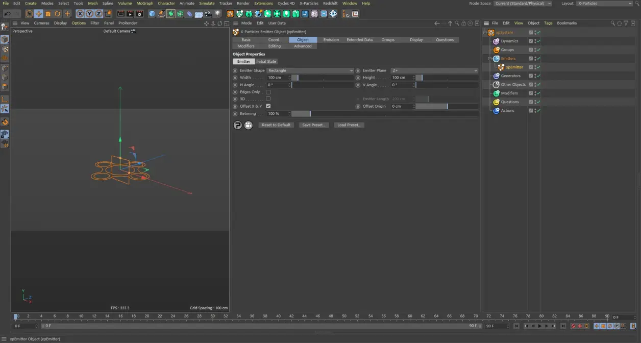 X-particles 使用文档：Main Menu