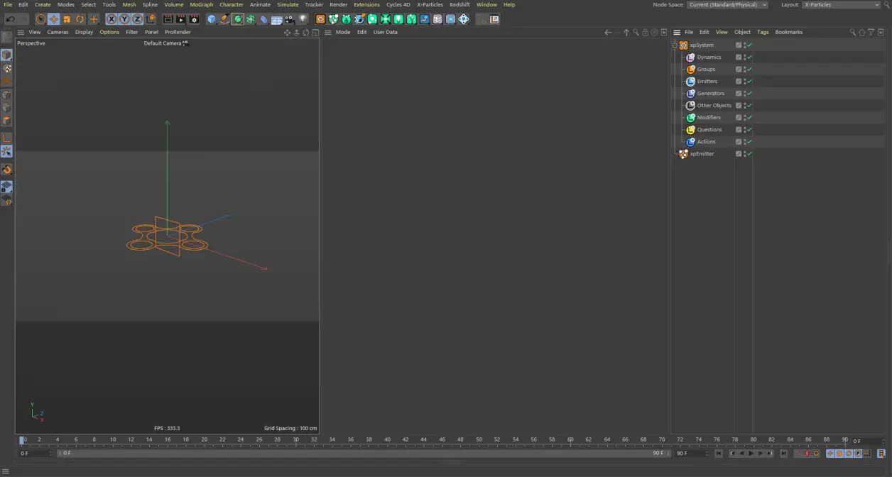 X-particles 使用文档：Main Menu
