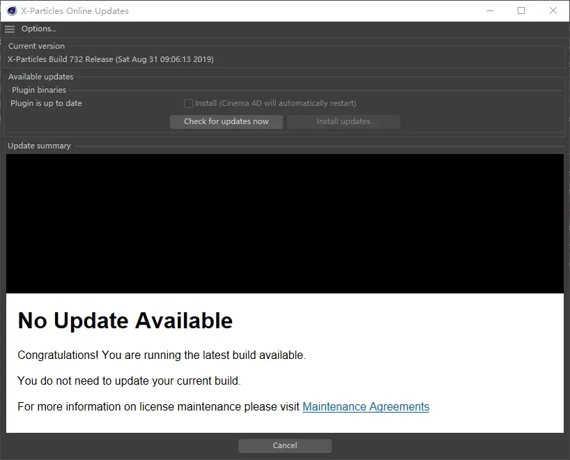 X-particles 使用文档:Main Menu