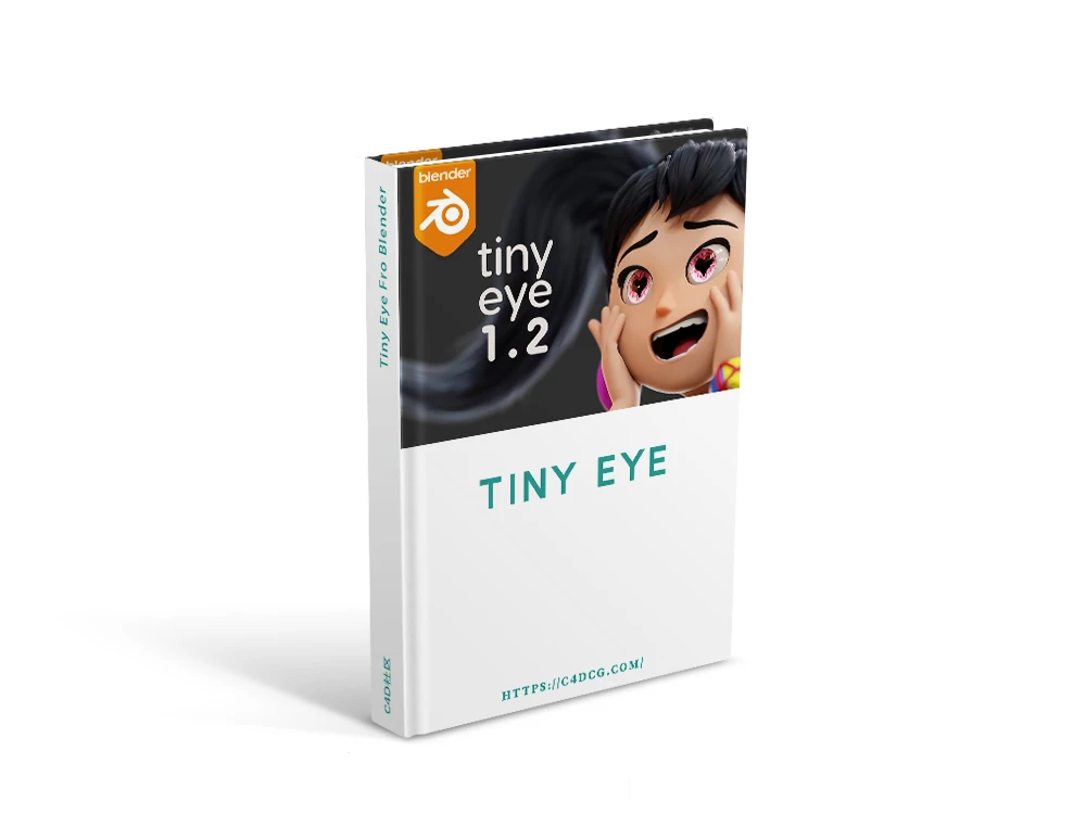 Tiny Eye 1.3 Fro Blender 逼真写实三维眼睛预设