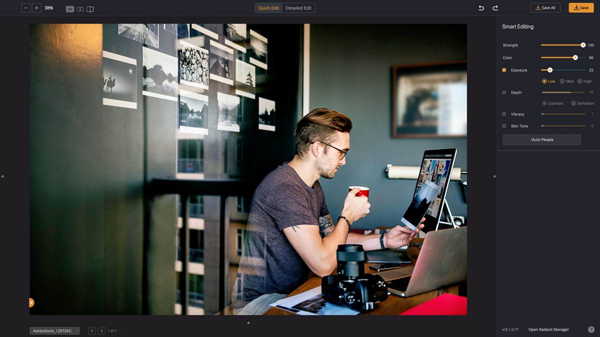 Radiant Photo 2.0 AI图像智能处理软件