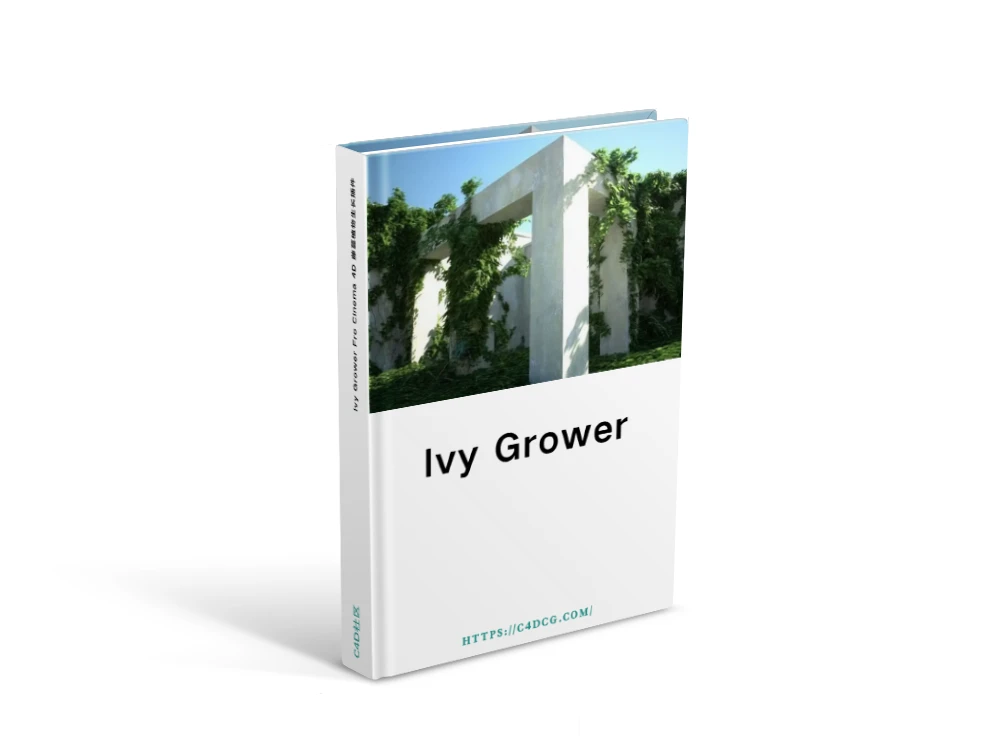 Ivy Grower v1.2.1 Fro Cinema 4D 藤蔓植物生长插件