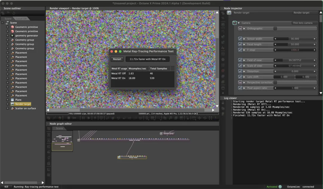 Octane 2024稳定版来了！更少的内存，更好的性能！即将加入AI生成和贴花功能。