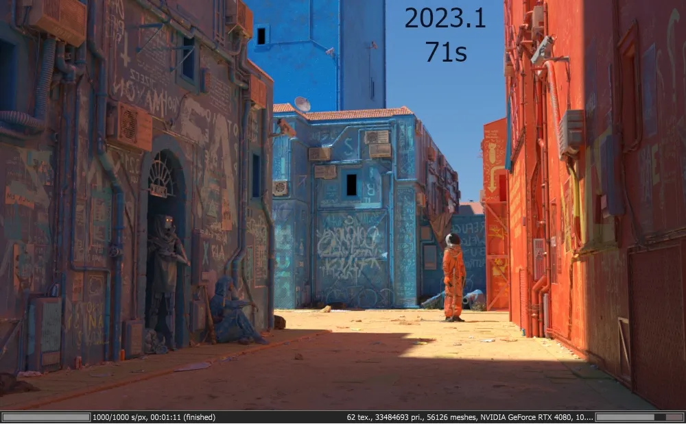 Octane 2024稳定版来了！更少的内存，更好的性能！即将加入AI生成和贴花功能。