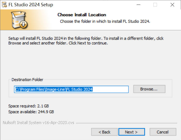 FL Studio 24.1.2.4394 安装教程