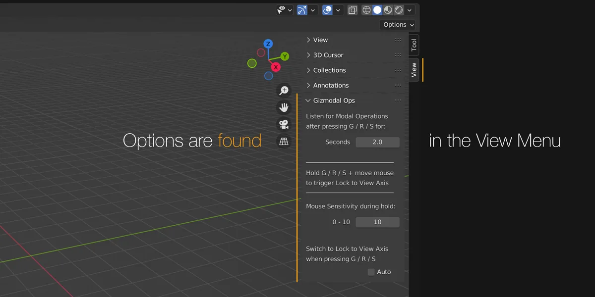 Gizmodal Ops v1.0.2 fro blender 工作流管理插件