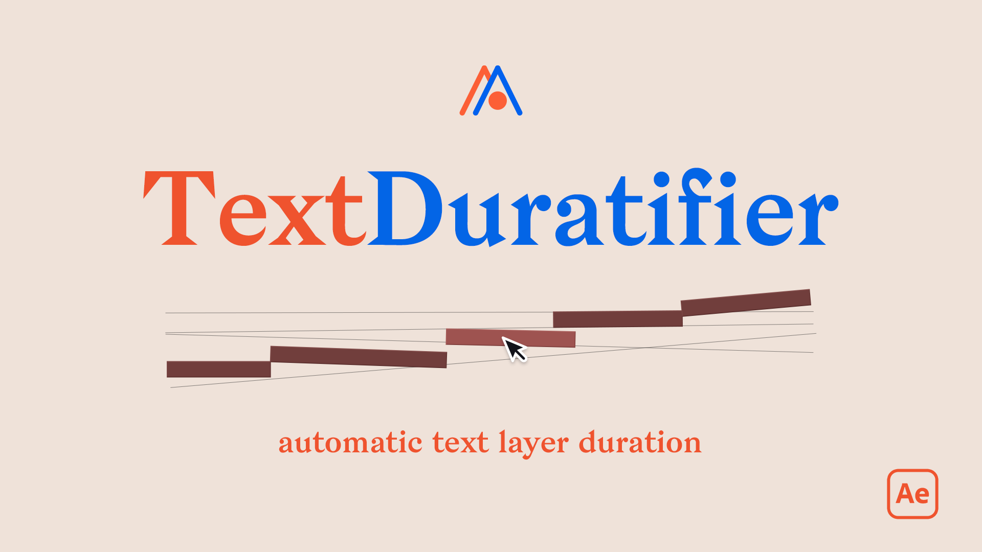 TextDuratifier V1.0.0 fro After Effects 字幕文字时长自动调节脚本