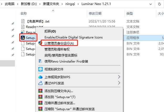 20250306173422605 Luminar Neo 安装教程