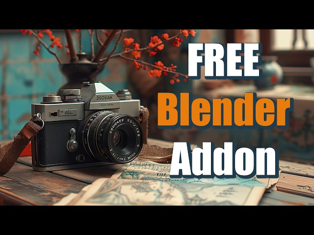 Lens Cap v1.0 for blender 摄像机增强插件