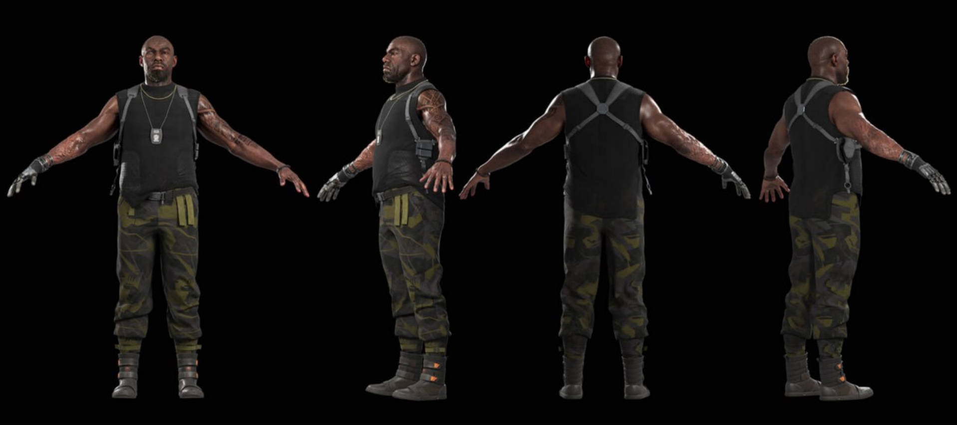 侦探伊莱-带动作绑定