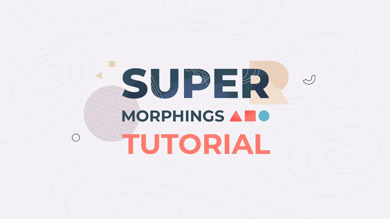 Super Morphings 1.0.5 for After Effects 图形变换脚本