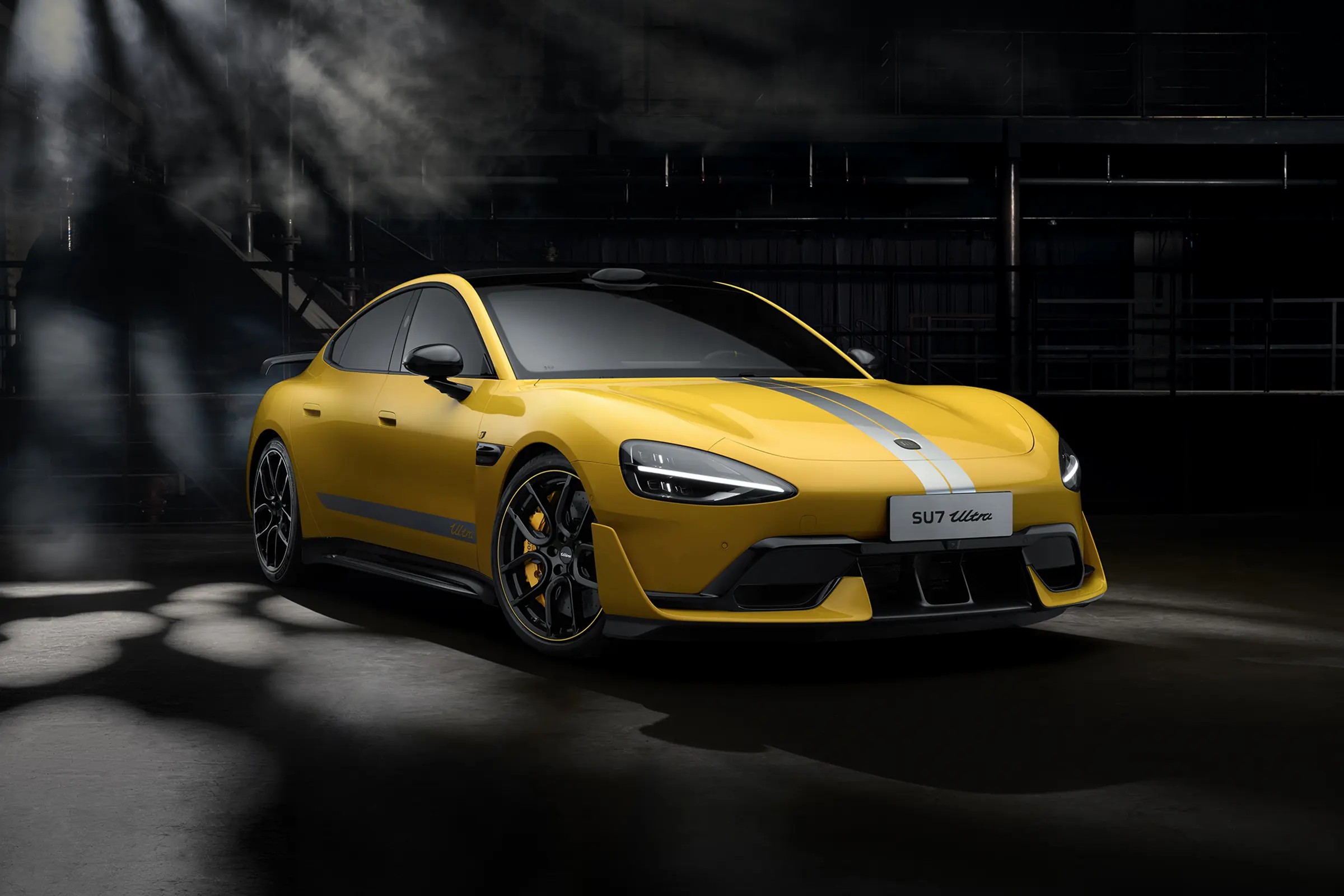 小米 SU7 Ultra 闪电黄 3D模型