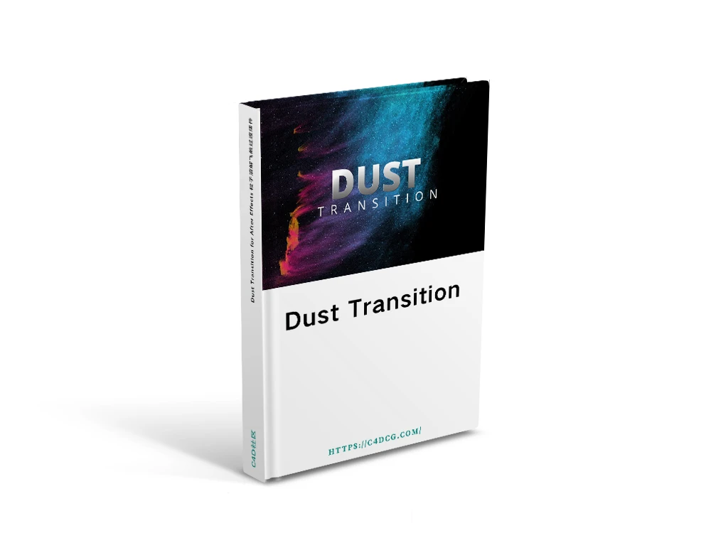 Dust Transition V1.0.2 for After Effects 粒子溶解飞散过渡插件