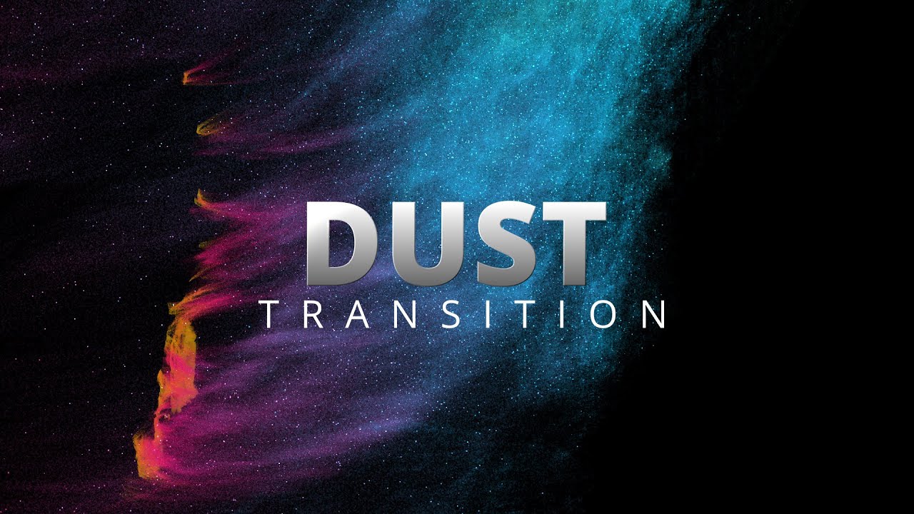 Dust Transition V1.0.2 for After Effects 粒子溶解飞散过渡插件