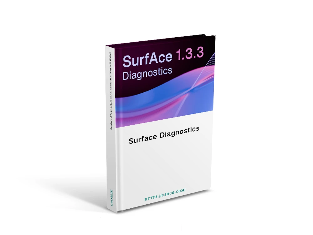 Surface Diagnostics 1.3.3 for blender 模型面边点检查插件