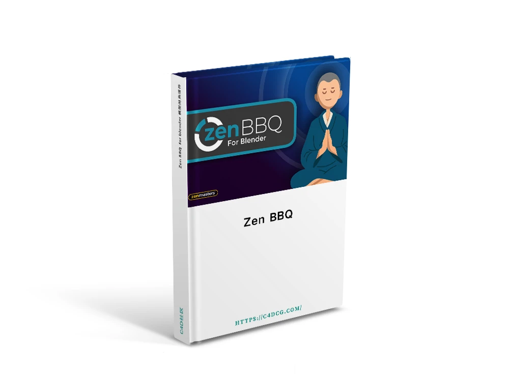 Zen BBQ 1.0.4.0 for blender 模型倒角插件