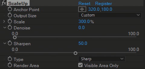 ScaleUP v1.4.4 for AE/PR AI智能视频无损放大插件
