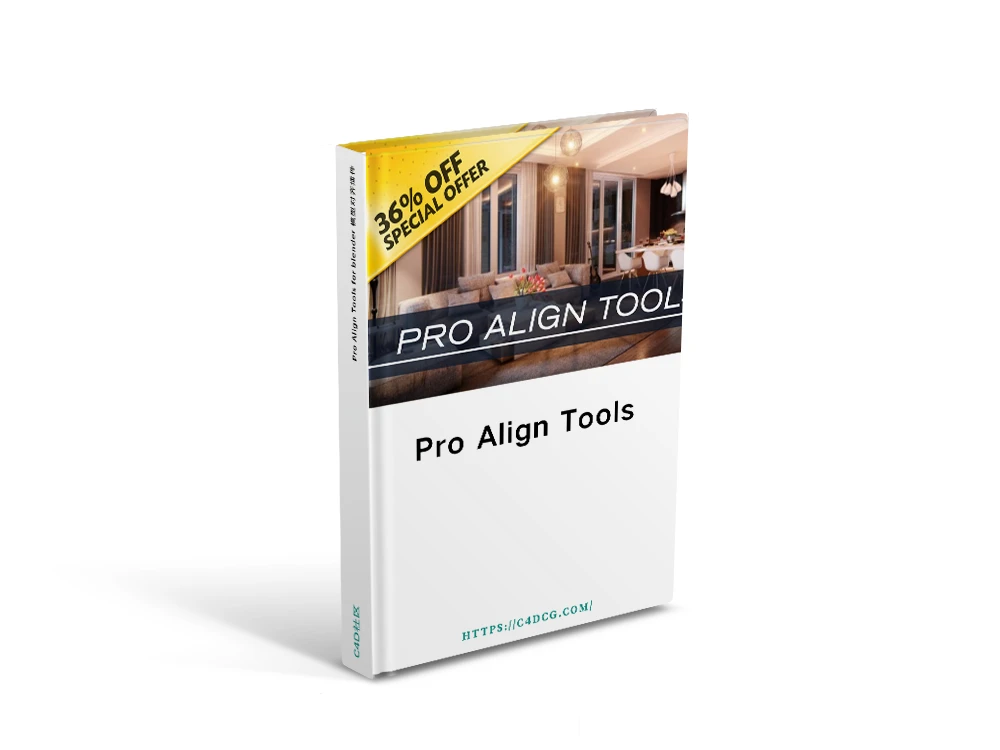 Pro Align Tools v2.1.11 for blender 模型对齐插件