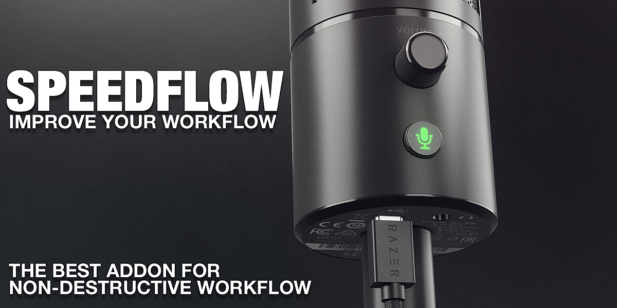 Speedflow v0.1.3 for blender 高效建模插件